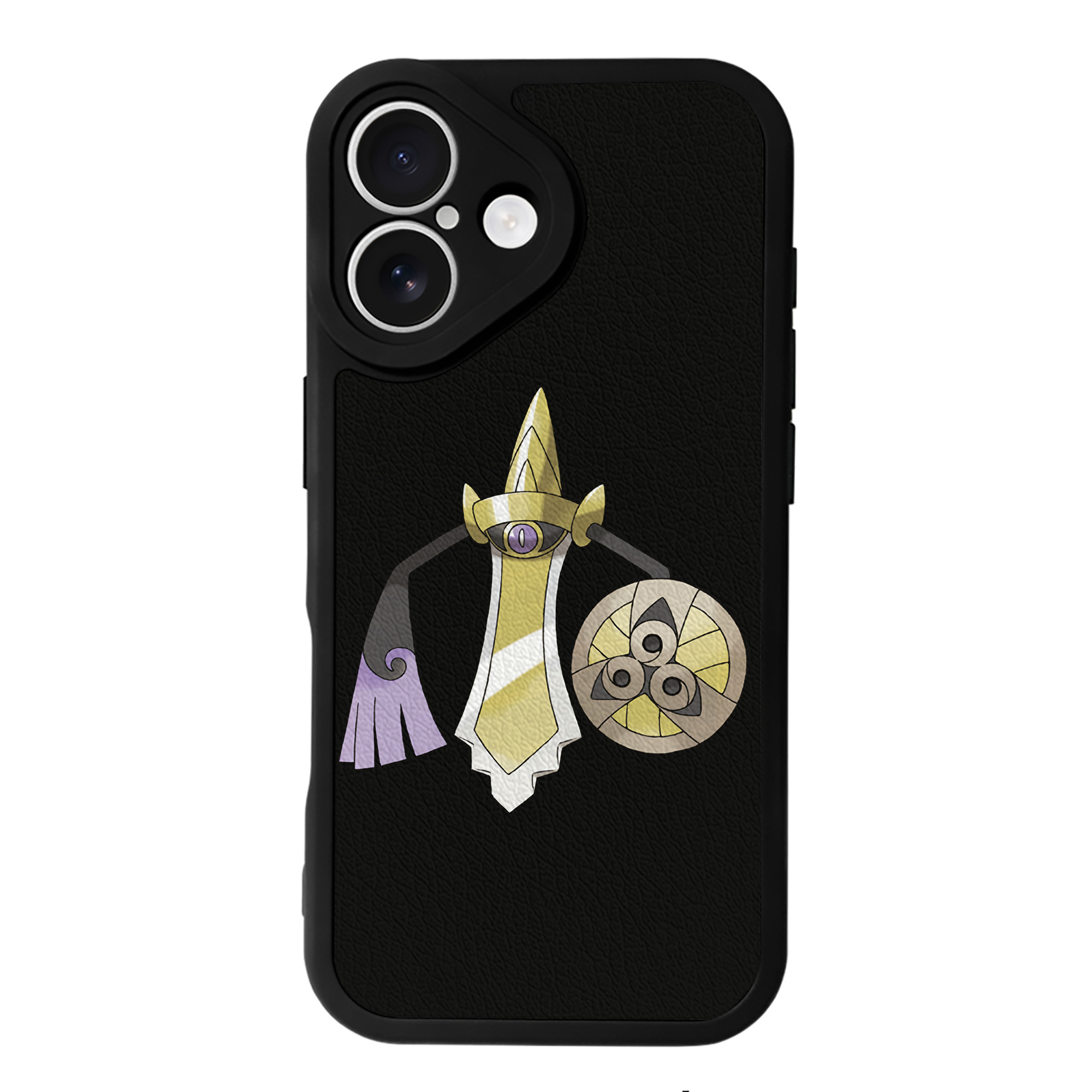 （画像用） ポケットモンスター Pokémon 【iPhone 16シリーズ対応】シリコンスマホケース（レザー調） 材質：シリコン